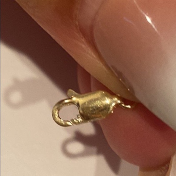 New 14K Solid Gold 4mm Paperclip Bracelet 7.25" inches long - Picture 11 of 11